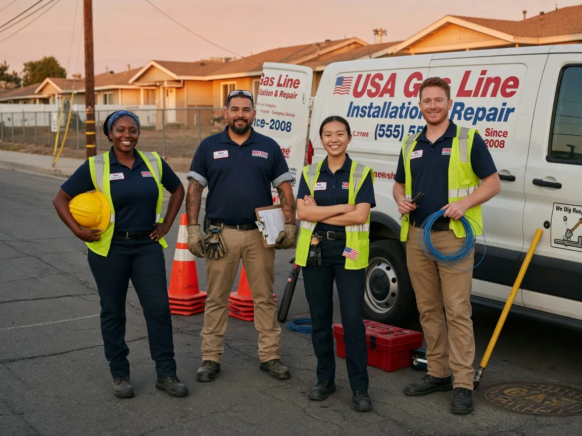 Gas Line Installation company in Vallecito, CA